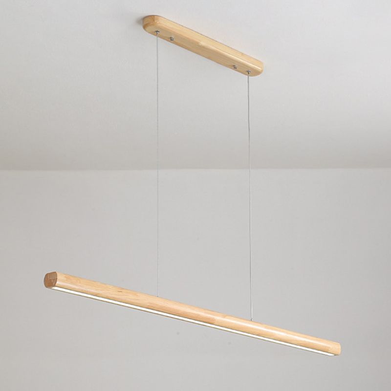 Muto Design Lineare Legno/Metallo Lampade a Sospensione Sala da Pranzo