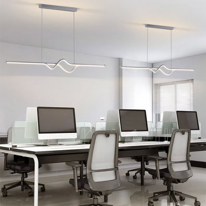 Arisha Moderni LED Nero Lampade a Sospensione 3 Colori Corridoio/Giardino