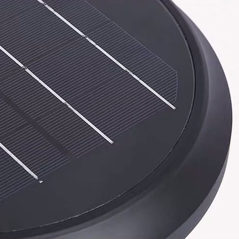 Ray Diamonde Solare Metallo/Acrilico Lampade da Esterno Nero