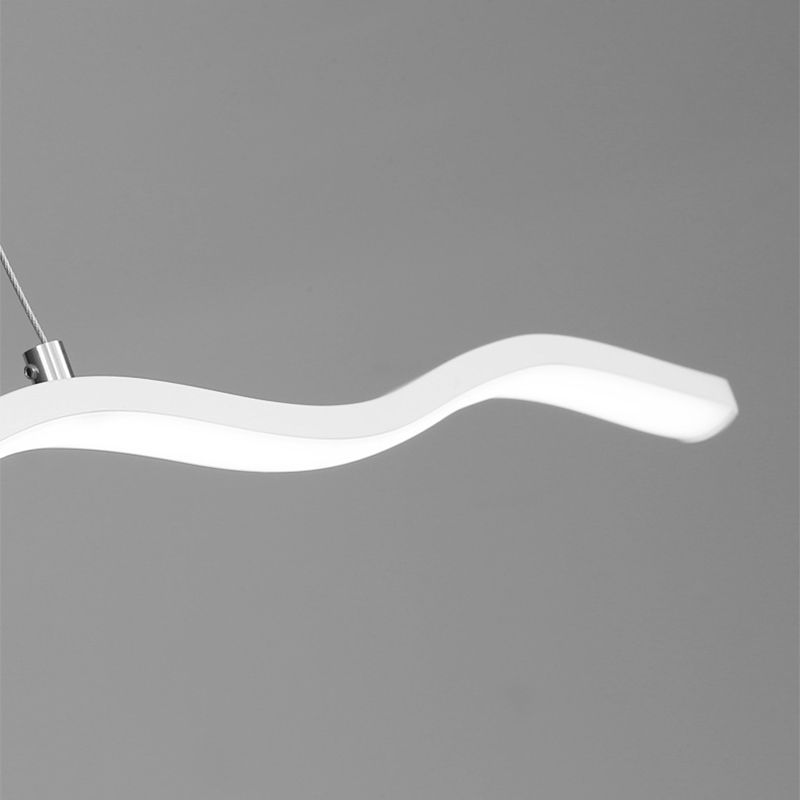 Arisha Moderni LED Lampade a Sospensione Onda Lineare