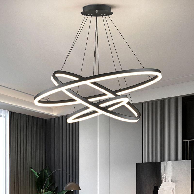 Arisha Moderne Metallo/Acrilico Lampade a Sospensione Soggiorno
