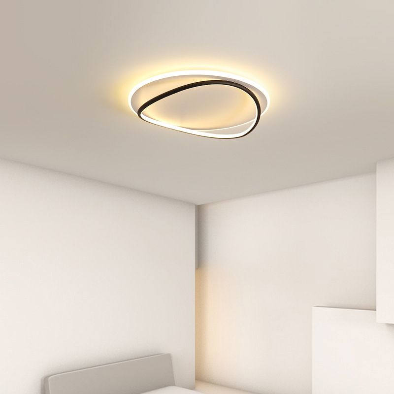 Arisha Moderne Metallo/Silicone Plafoniere Soggiorno