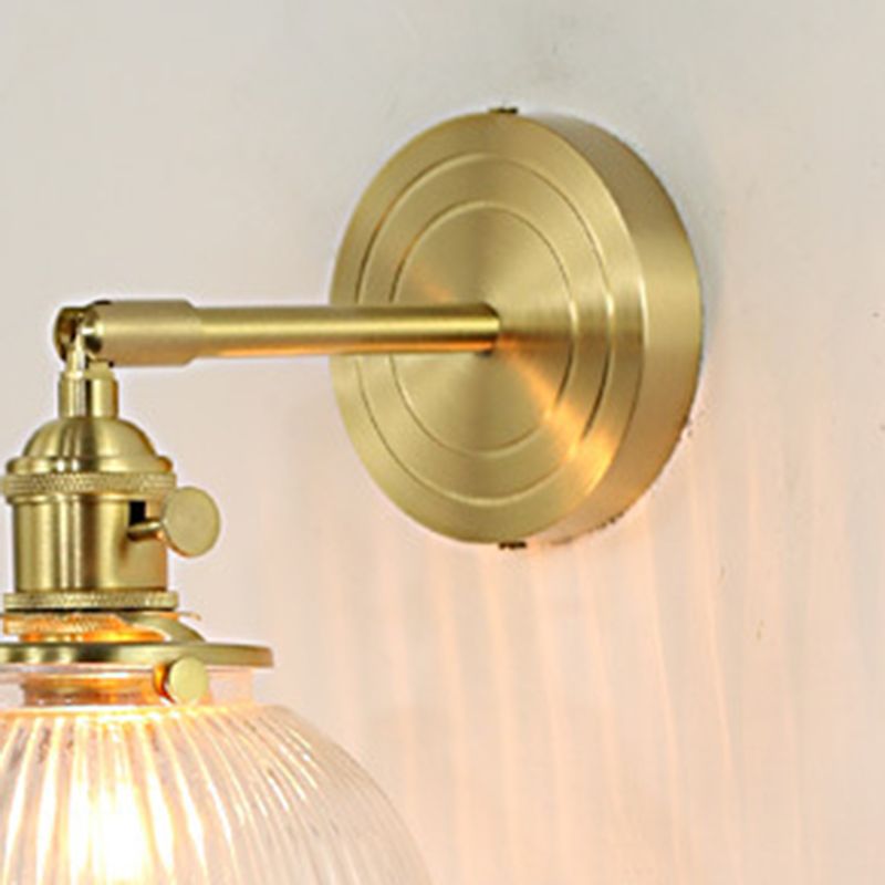Valentina Moderno Classico LED Applique Metallo Oro Specchio Bagno/Soggiorno/Camera da Letto