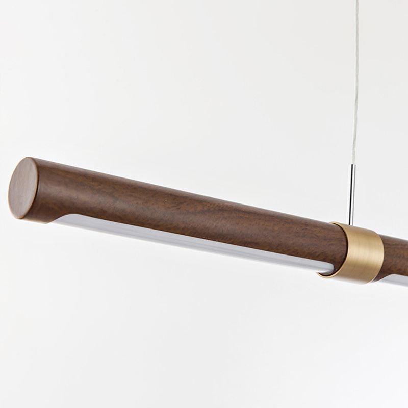 Muto Design Minimalista Moderni LED Lampade a Sospensione Legno Metallo Soggiorno/Camera da Letto