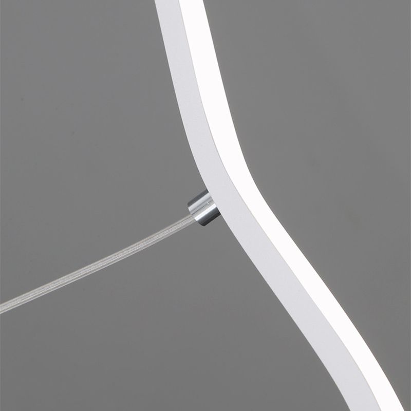 Arisha Moderni LED Lampade a Sospensione Onda Lineare