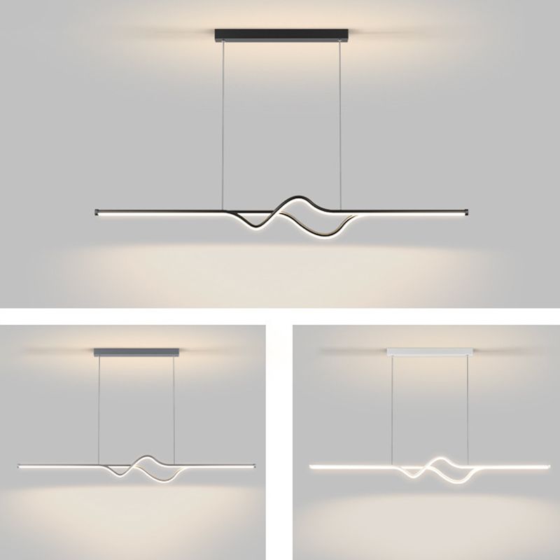 Arisha Moderni LED Nero Lampade a Sospensione 3 Colori Corridoio/Giardino