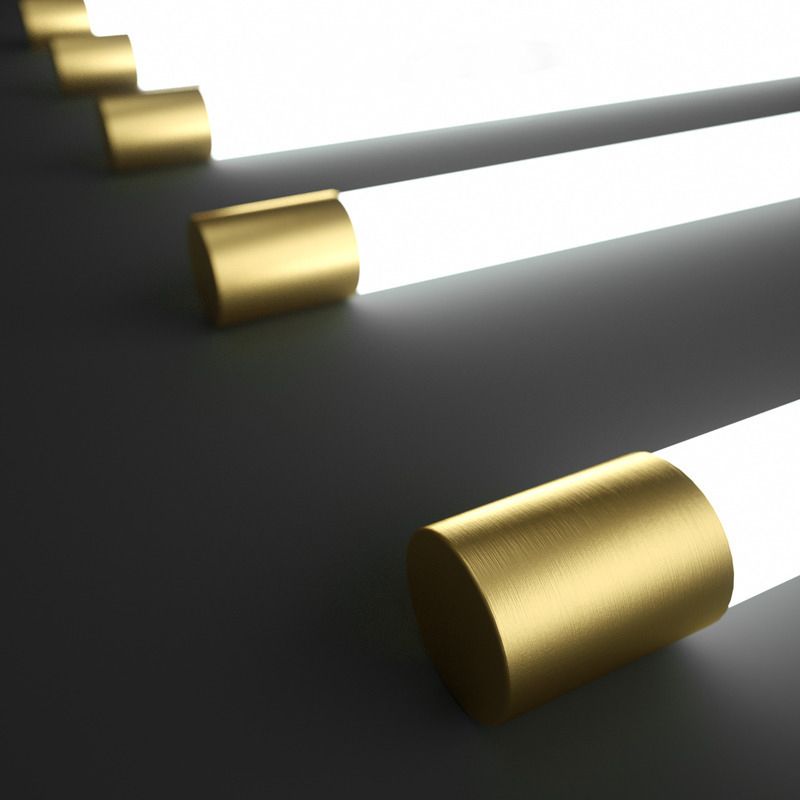 Arisha Moderni Minimalismo Lungo LED Lineare Applique Metallo Camera da Letto/Soggiorno