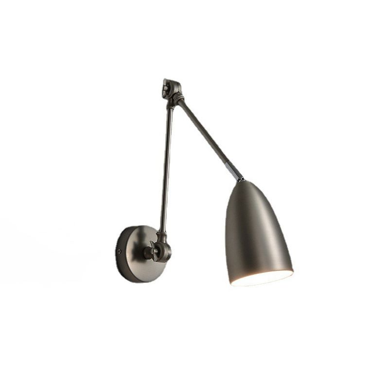 Epoch Minimalismo LED Cupola Forma Regolabile Applique Nero/Bianco/Nichel Soggiorno/Camera da Letto