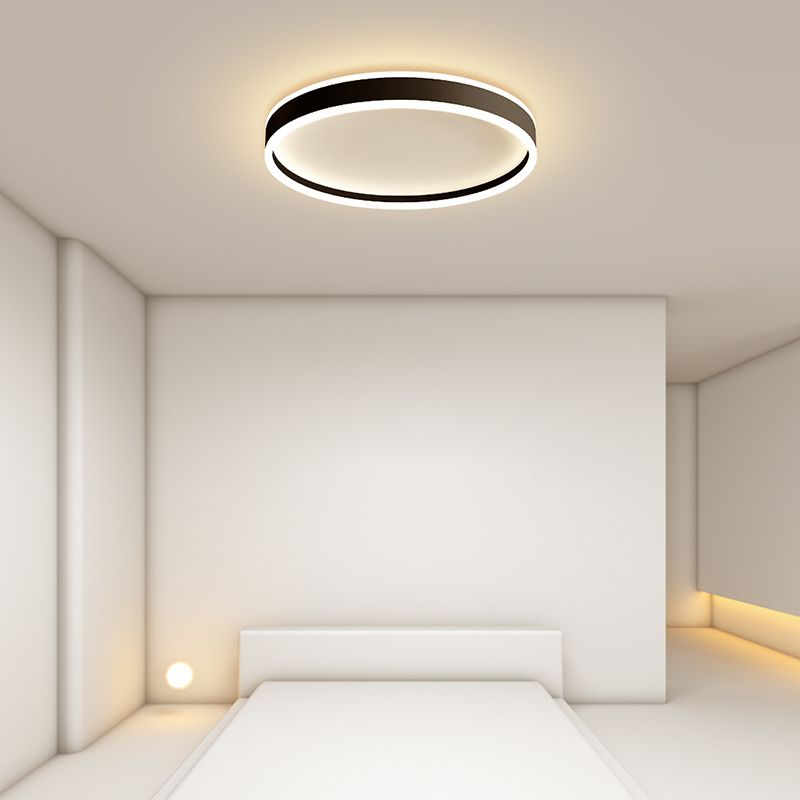 Arisha Moderno Led Metallo Rotonde Plafoniere Soggiorno