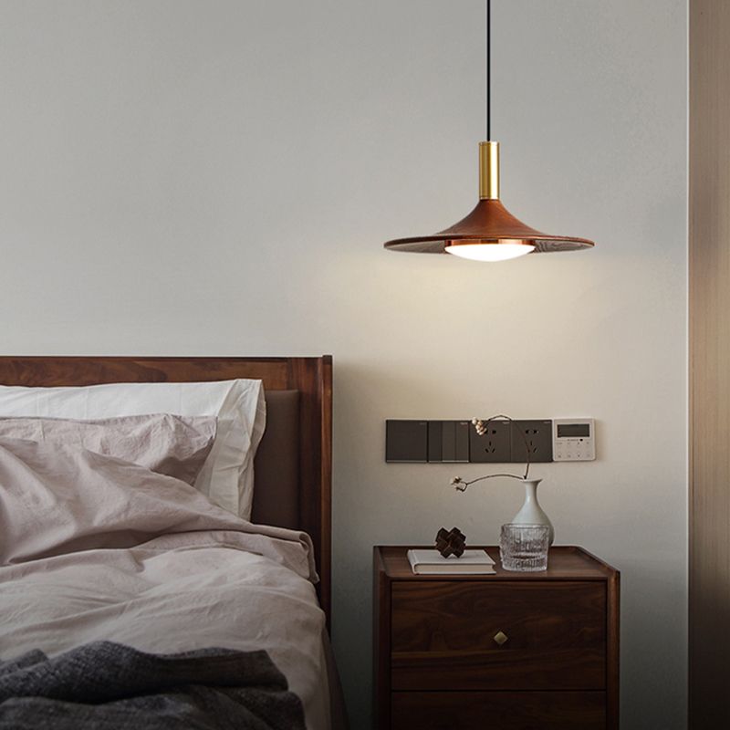 Arisha Rustiche Metallo Legno Lampade a Sospensione Camera da Letto