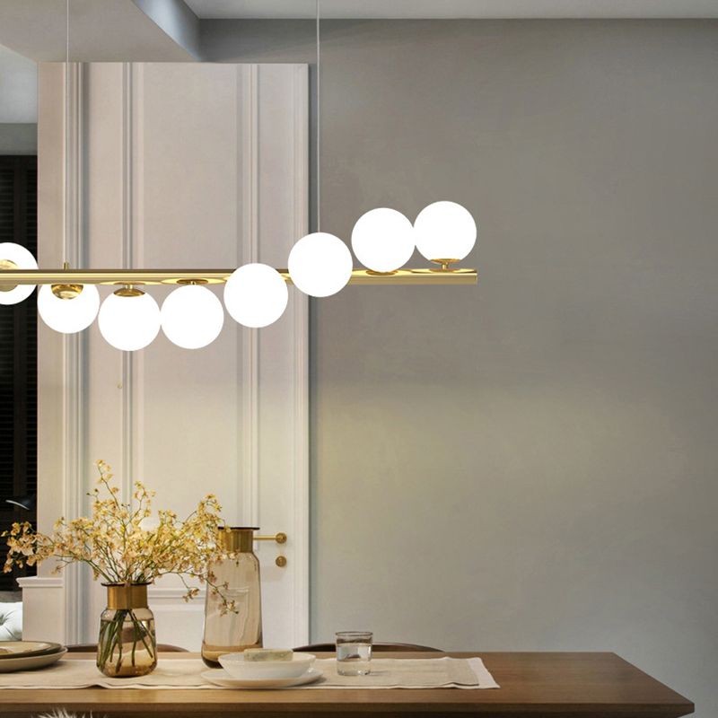 Valentina Design LED Rotondo Lineare Nordiche LED Lampade a Sospensione 7/9/11 Luci Corridoio