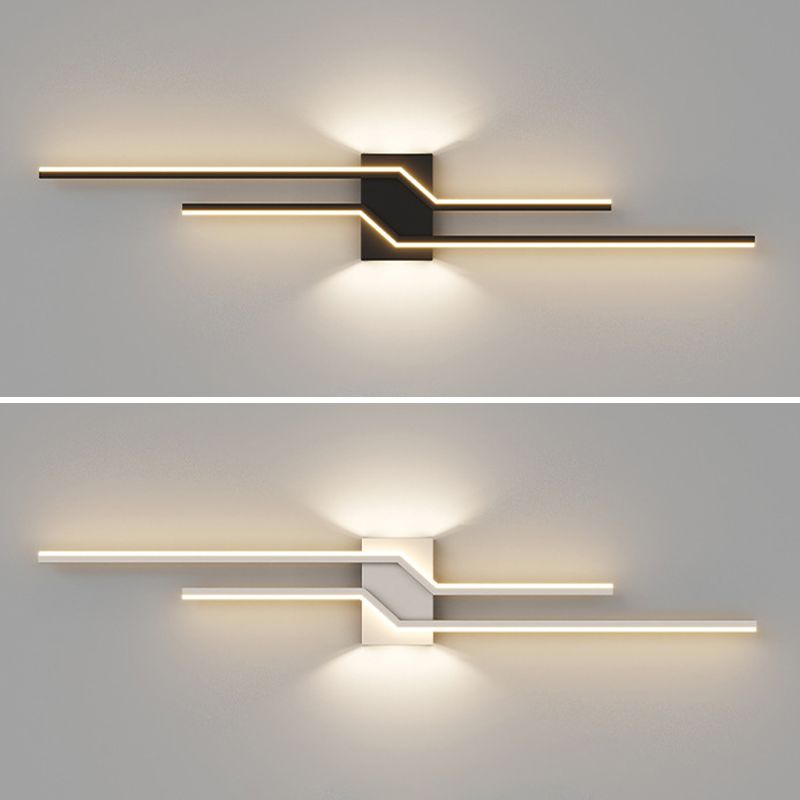 Arisha Minimalista LED Lineare Interno Metallo Applique da Parete