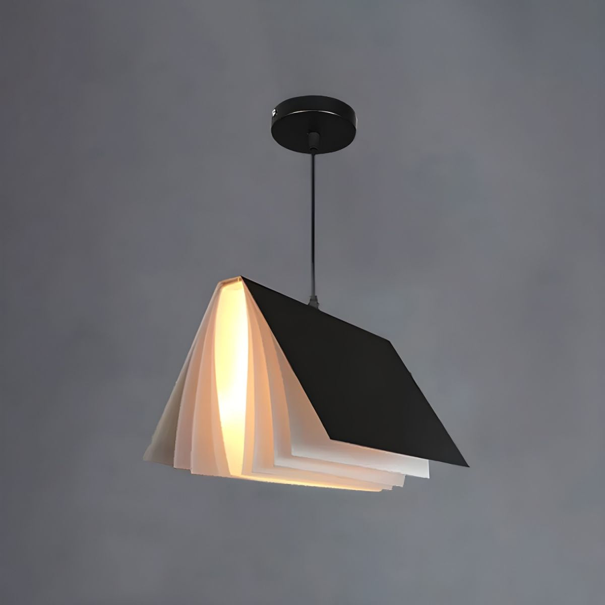 Arisha Creative Libro Metallo Plastica Lampade a Sospensione Camera da Letto