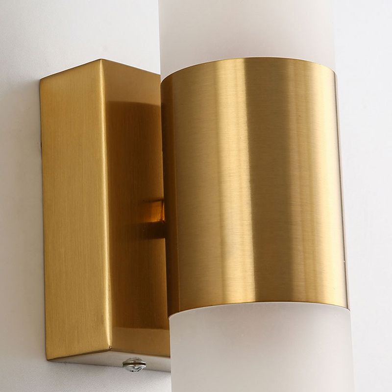 Arisha Applique 2 Luci Nero/Oro LED Moderno