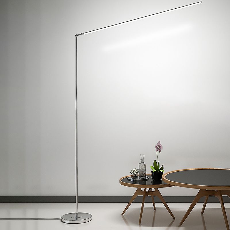Arisha Minimalista Arc LED Lampade da Terra Metallo/Acrilico Soggiorno