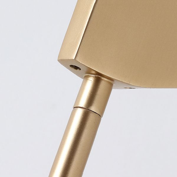 Mira Minimalista Design Lungo LED Lampade da terra Oro Metallo Camera da Letto/Sala Studio