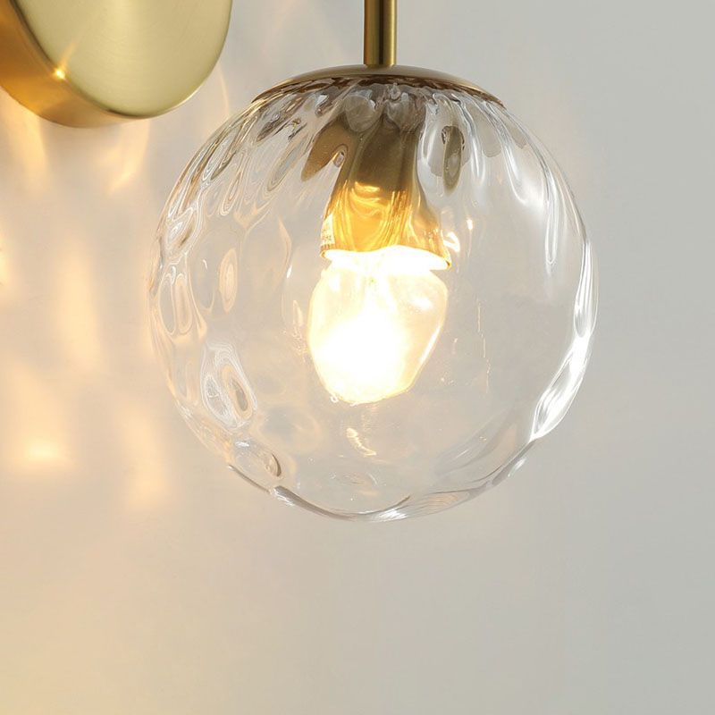 Valentina Retro LED Vetro Applique Camera da Letto