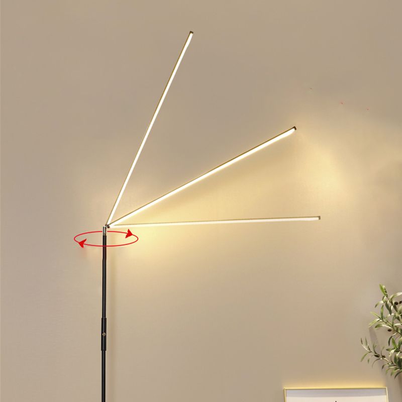Arisha Minimalismo LED Lineare Lampade da Terra Metallo LED Soggiorno/Camera da Letto/Sala Studio