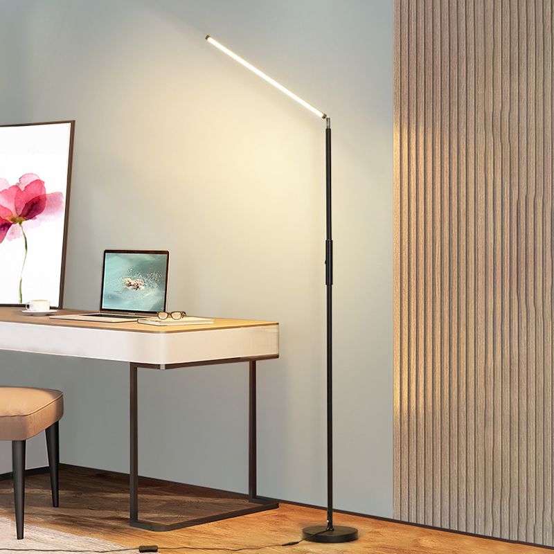 Arisha Minimalismo LED Lineare Lampade da Terra Metallo LED Soggiorno/Camera da Letto/Sala Studio