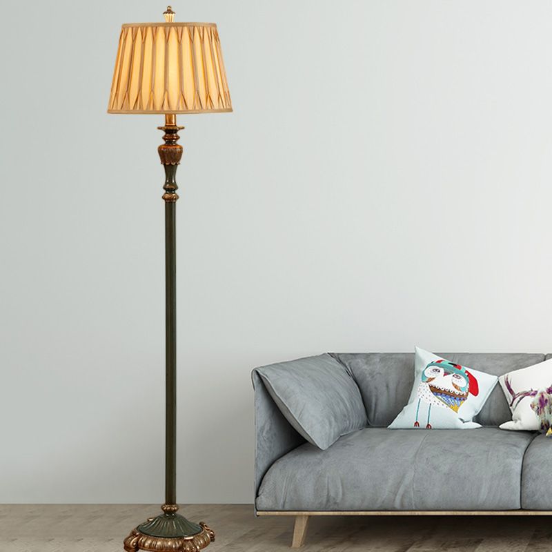 Tiffany Classico LED Lampade da Terra Resina Metallo Soggiorno/Camera da Letto