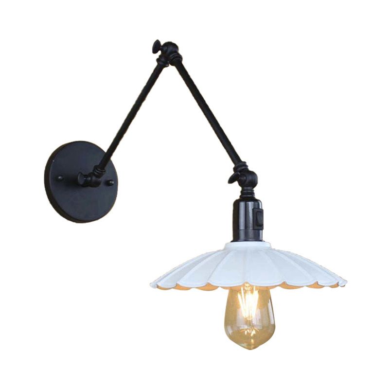 Epoch Moderni LED Applique Nero Regolabile Metallo Soggiorno/Camera da Letto/Sala Studio