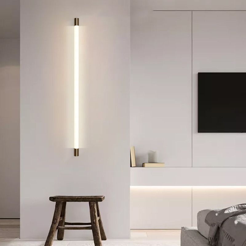 Arisha Moderni Minimalismo Lungo LED Lineare Applique Metallo Camera da Letto/Soggiorno
