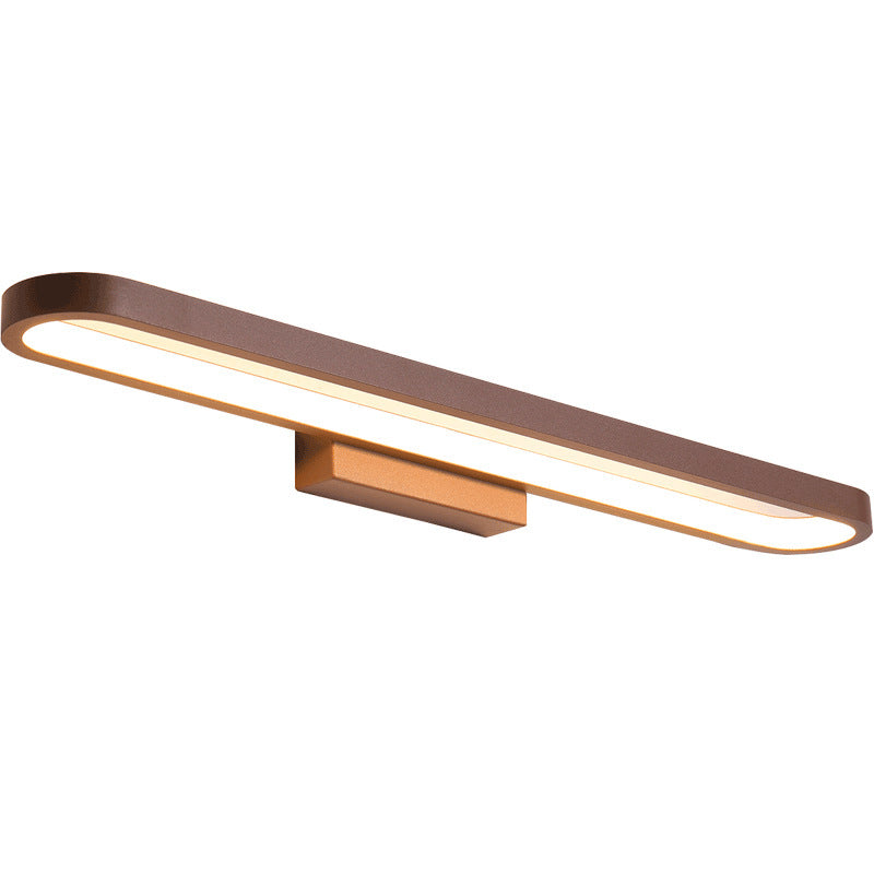 Arisha Moderno LED Faro a specchio Applique Marrone