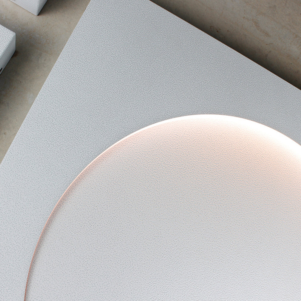 Aria Design Moderna LED Appliquea Decorativo Metallo Luna Soggiorno/Camera da Letto