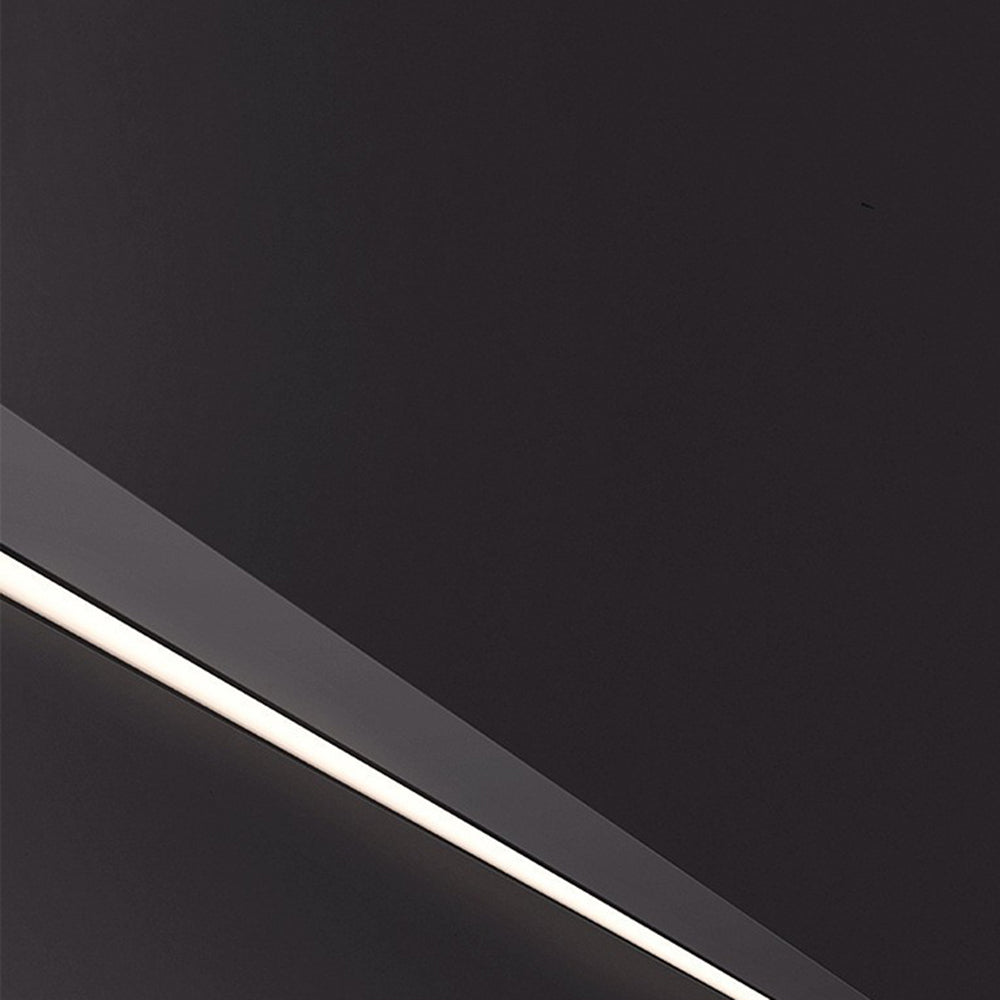 Arisha Moderno Minimalismo Lineare LED Applique Metallo Acrilico Nero Soggiorno/Camera da Letto/Corridoio