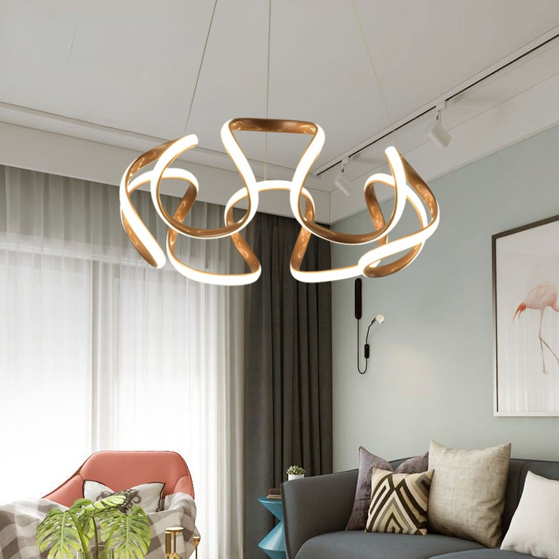 Arisha Lampada a Sospensione Irregolare Fiore Moderne 3 Colori