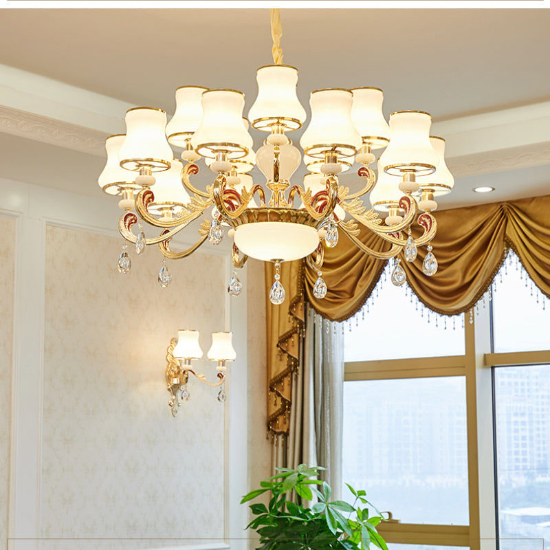 Silva Retro Lampade a Sospensione Metallo Vetro Soggiorno Sala da Pranzo