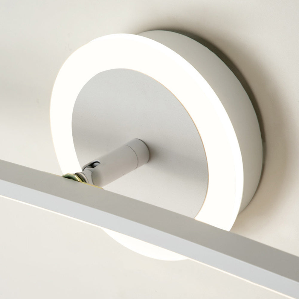 Arisha Moderno LED Applique Faro a specchio Lineare Metallo Specchio Frontale Bagno/Camera da Letto