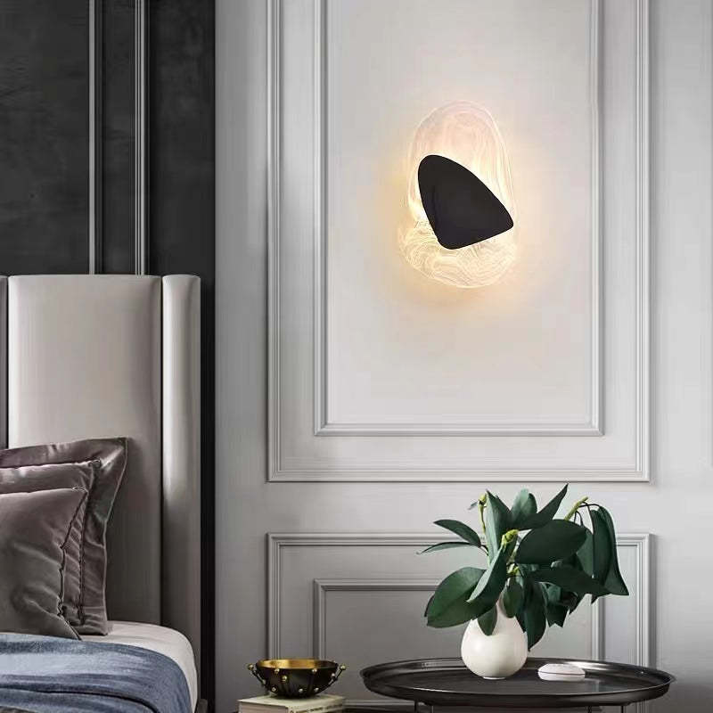ArishaModerno LED Arte Deco Irregolare Applique Metallo/Acrilico Nero/Oro