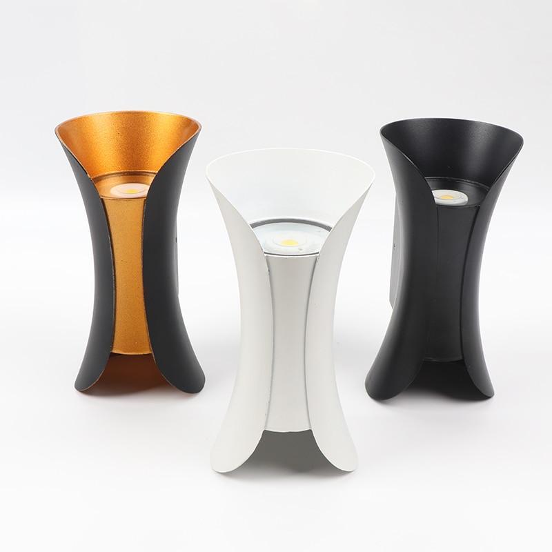 Ray Minimalismo LED Applique da Esterno Curva Montate Corridoio