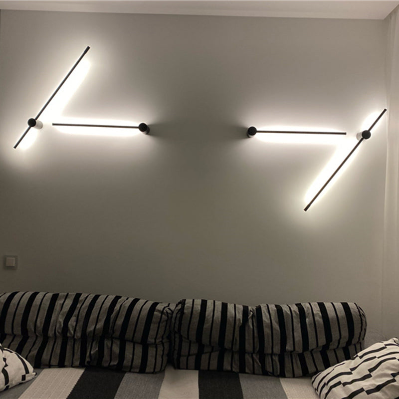 Arisha Lampada da Parete Lineare LED Minimalista Rotabile per Esterni
