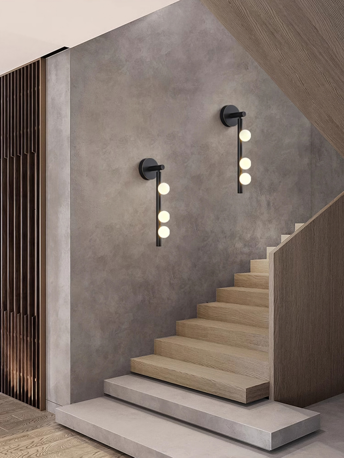 Brass Glass Tube Wall Lamp - Blowlighting