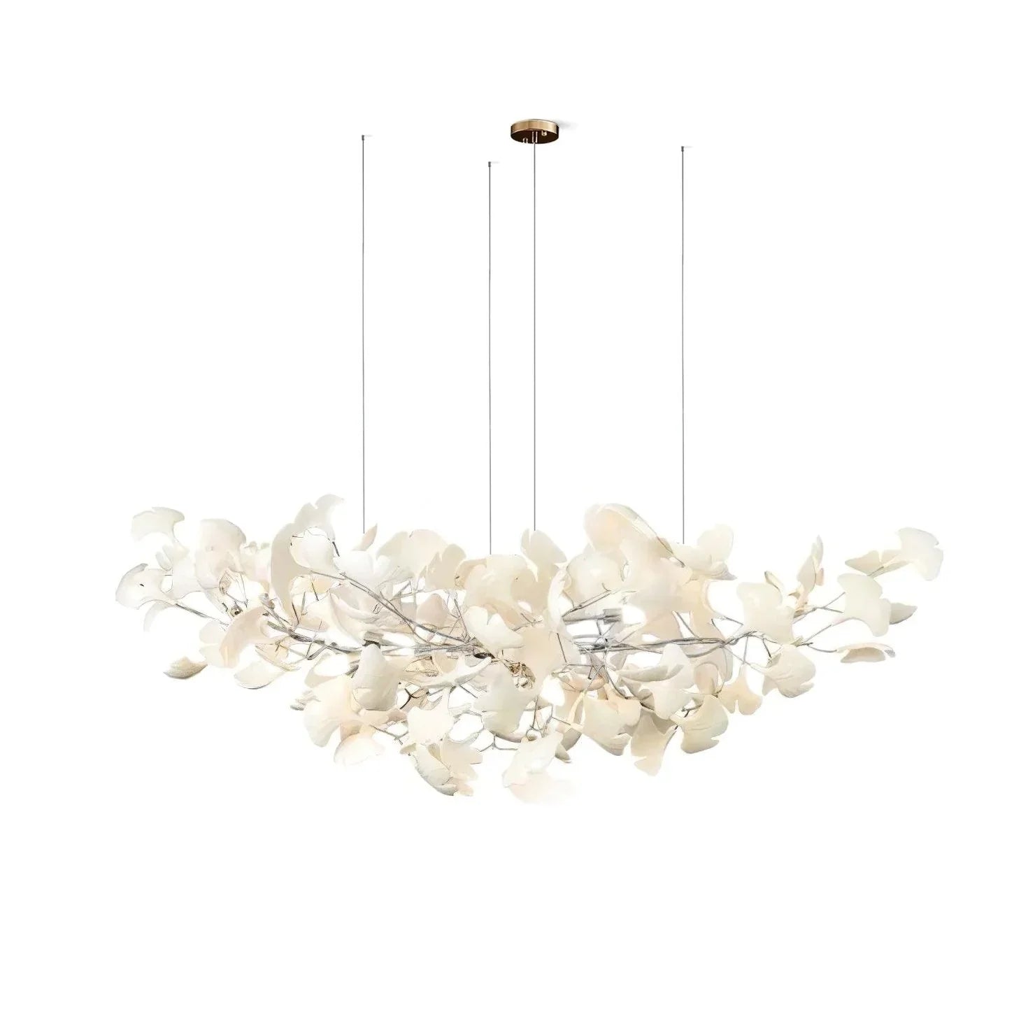 Olivia Lampadario di Lusso in Ceramica con Forma a U