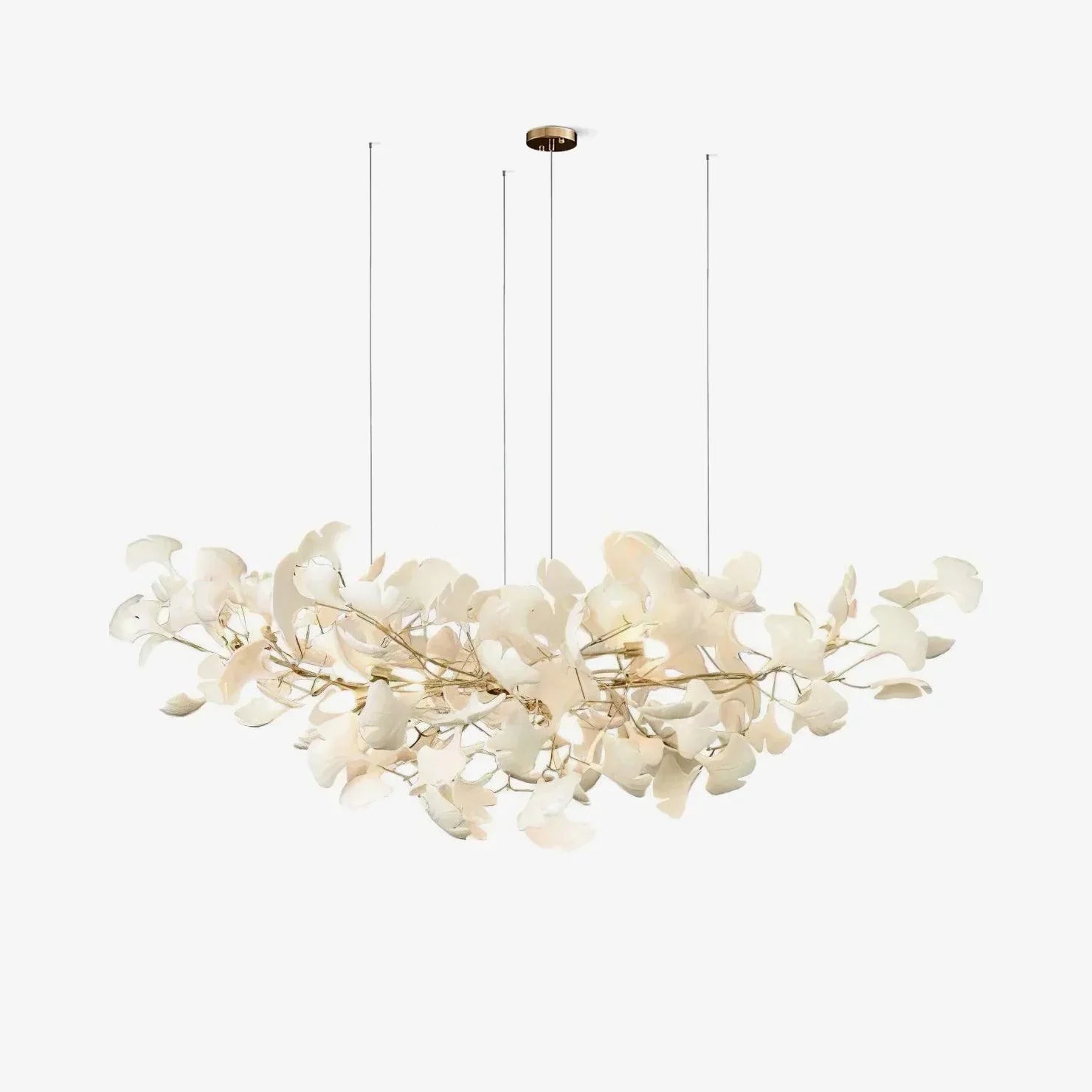 Olivia Lampadario di Lusso in Ceramica con Forma a U