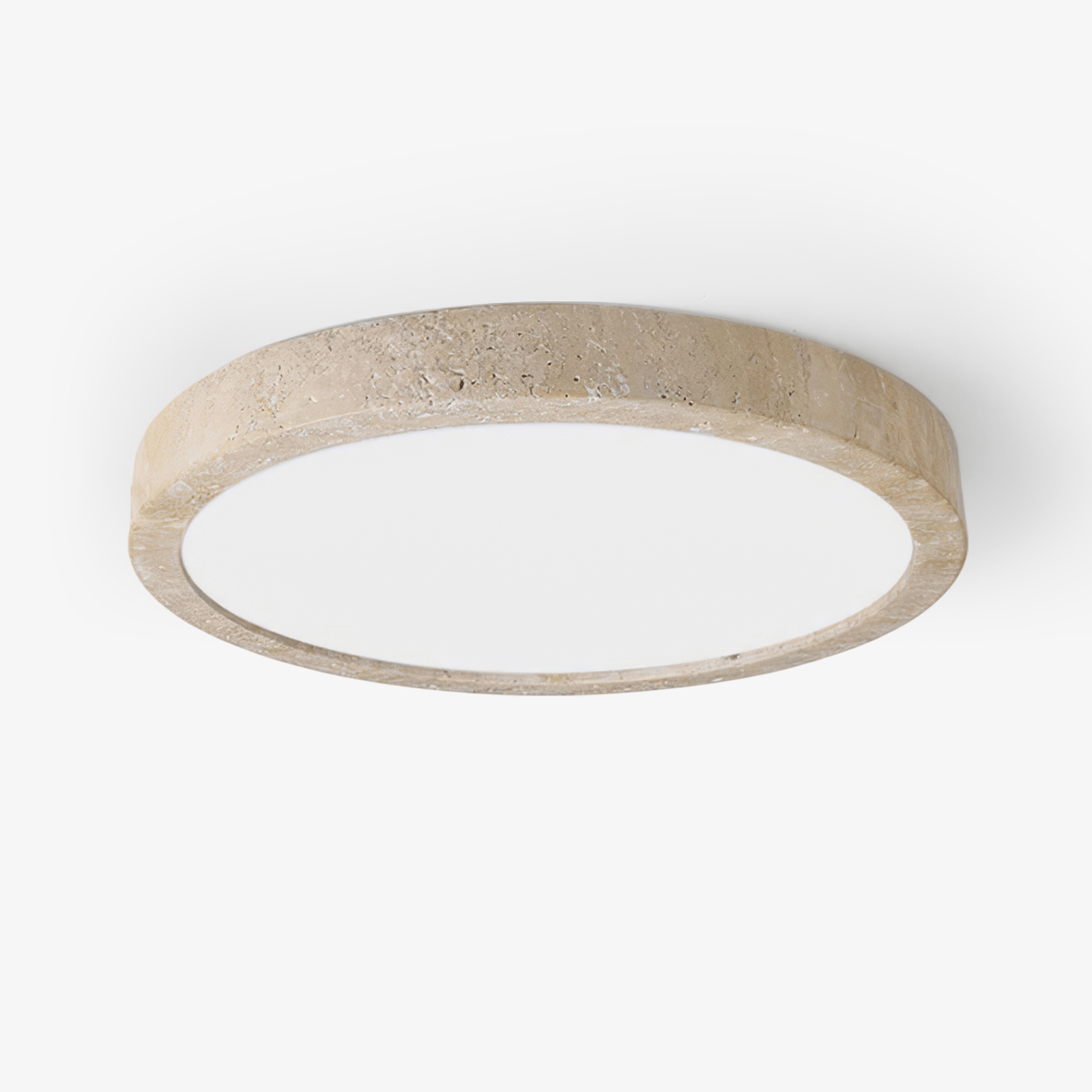 Artalor Minimalist Travertine Ceiling Light - Neutralighting