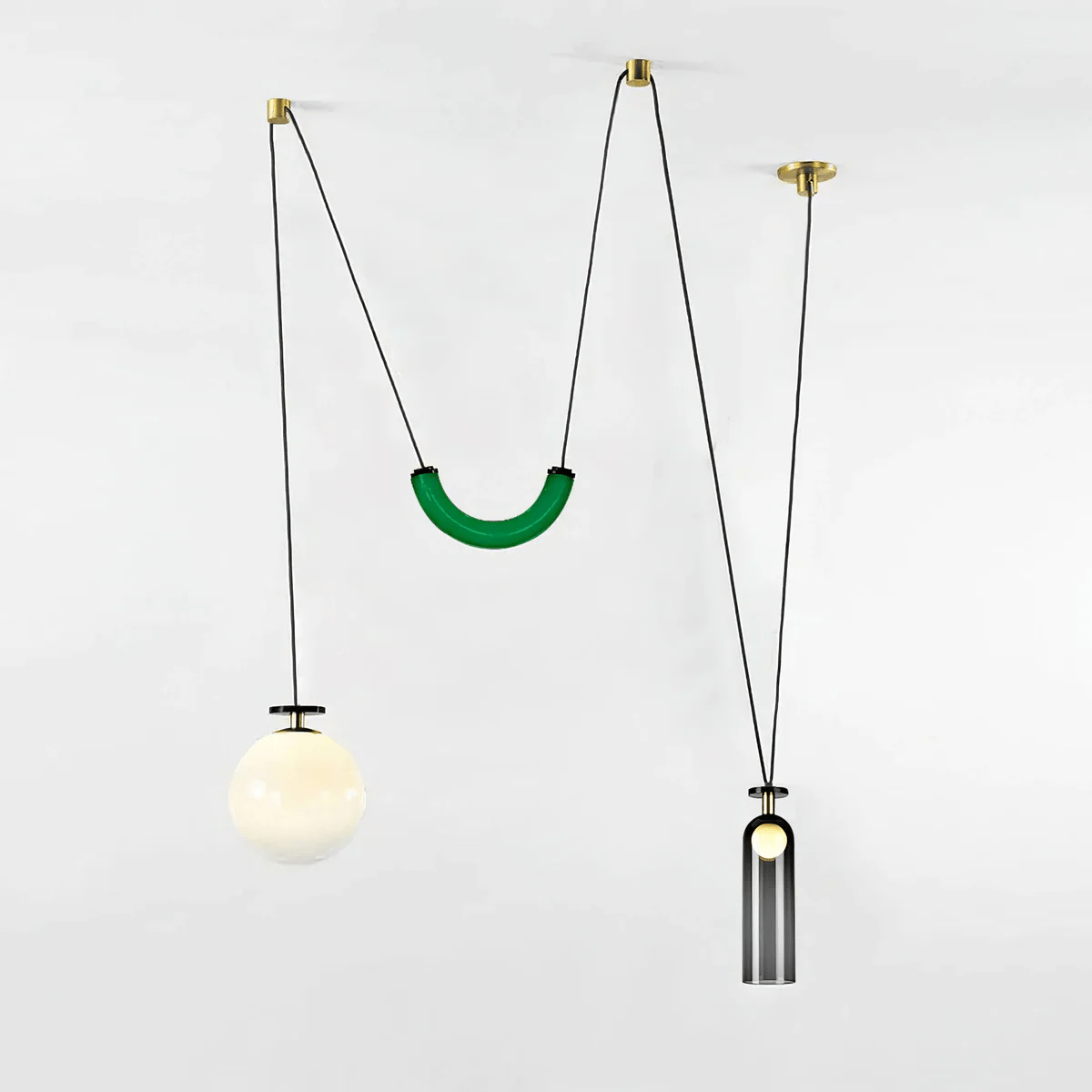 Geometric Shape Art Modern Chandelier - Blowlighting