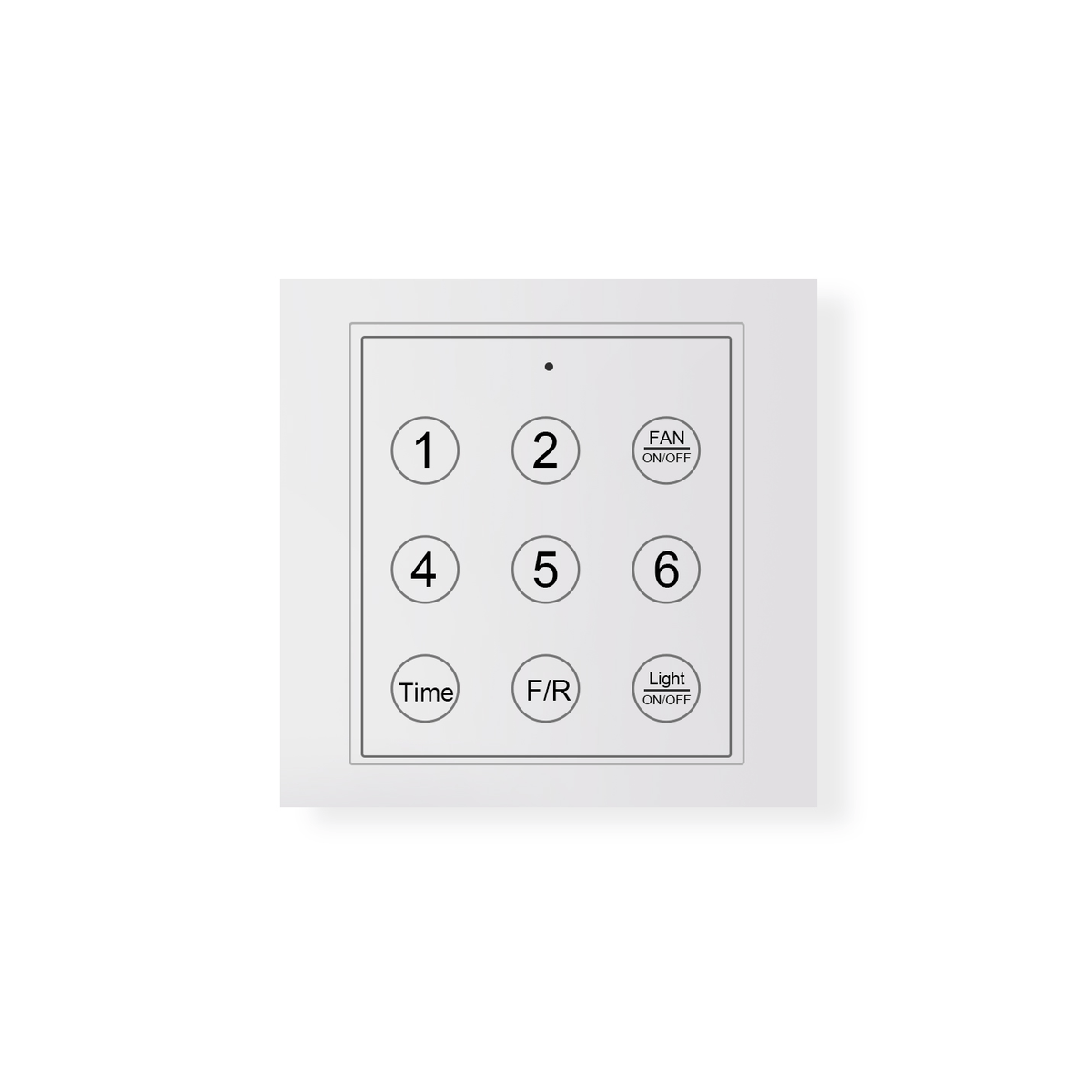 Ventilatore da Soffitto Minimalista Oriken, vista completa