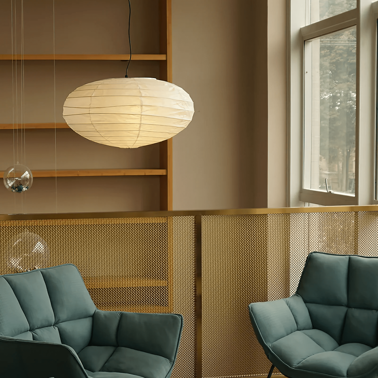 Washi Paper EN Pendant Lamp - Blowlighting