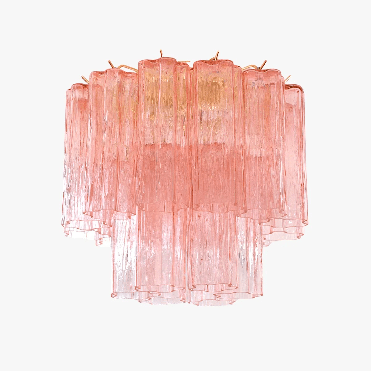 Aurora Ceiling Lamp Pink Waterfall Style - Letslighting