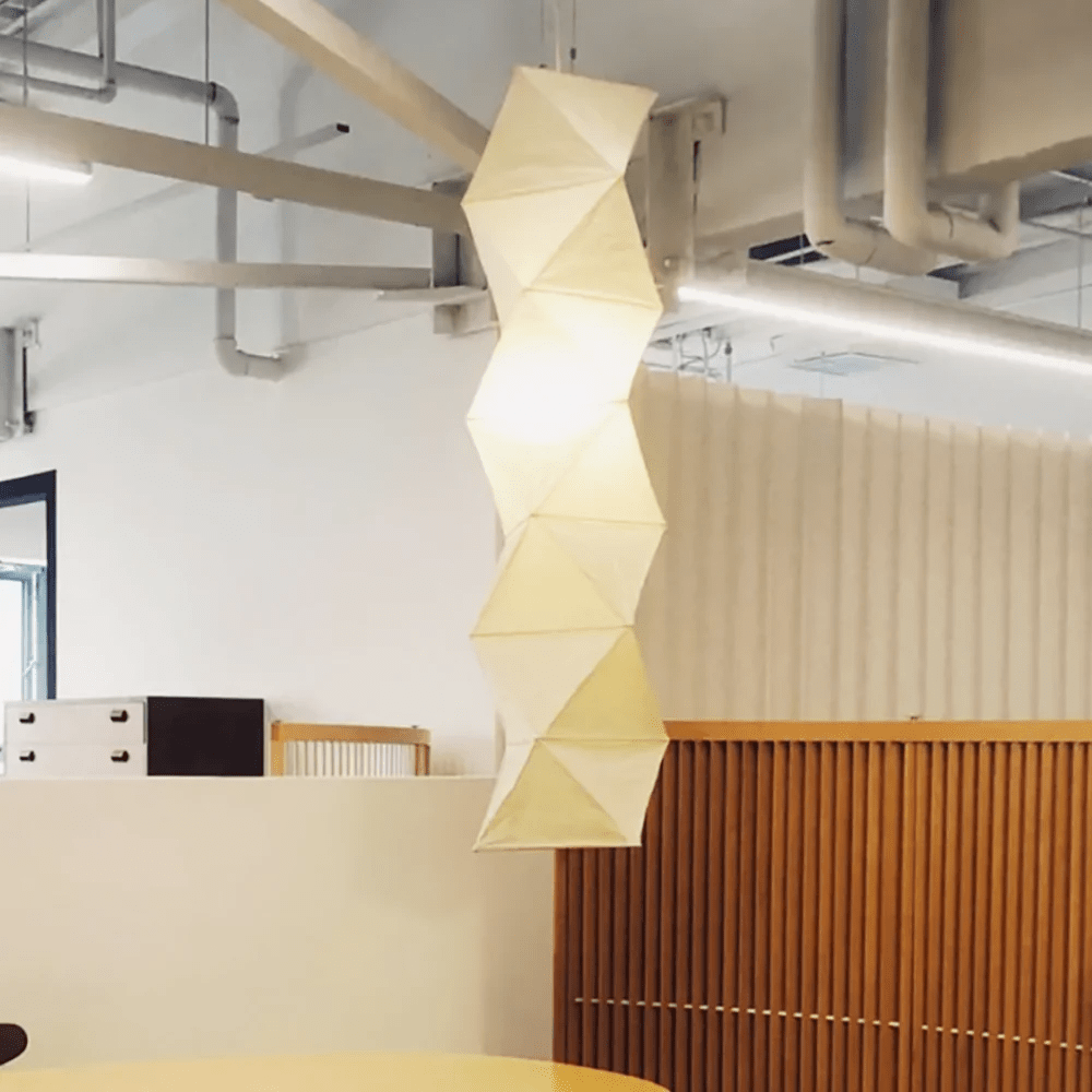 Washi Paper L8 Pendant Light - Blowlighting