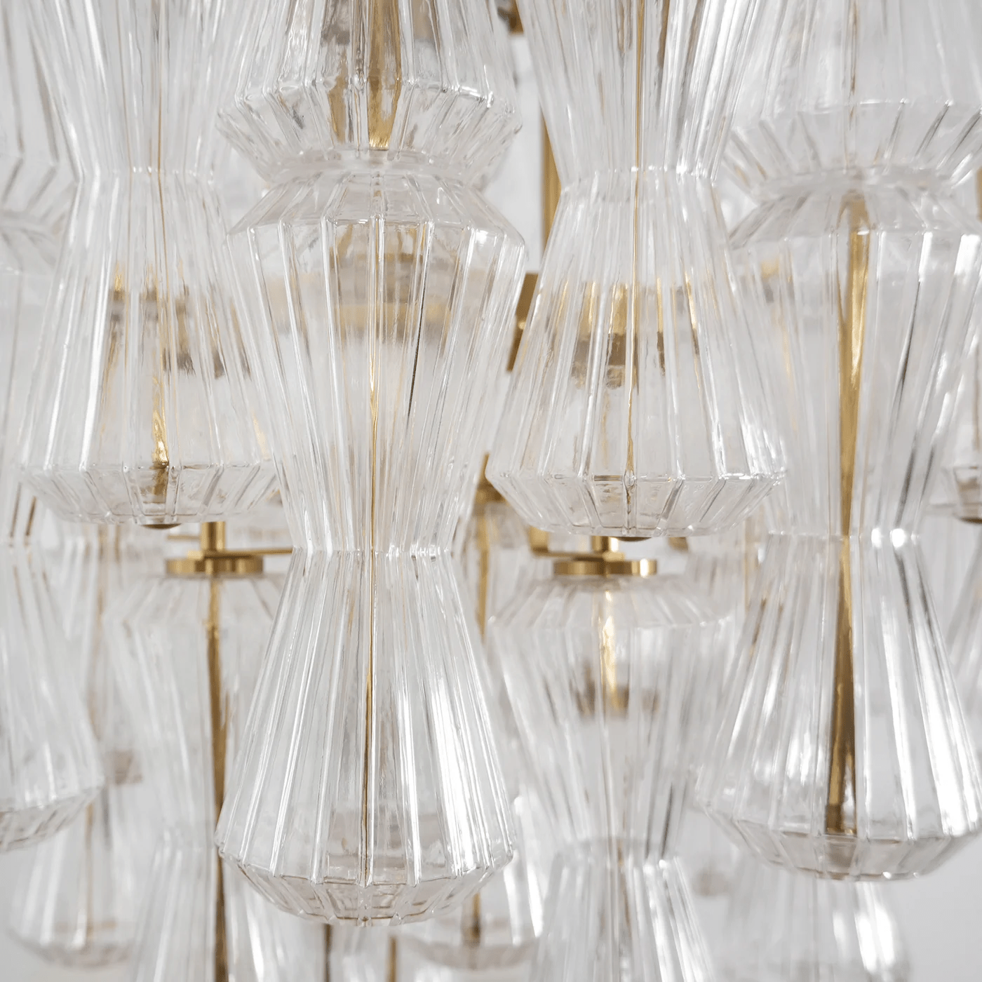 Aurora Chandelier Murano Glass Floral Cascade - Neutralighting