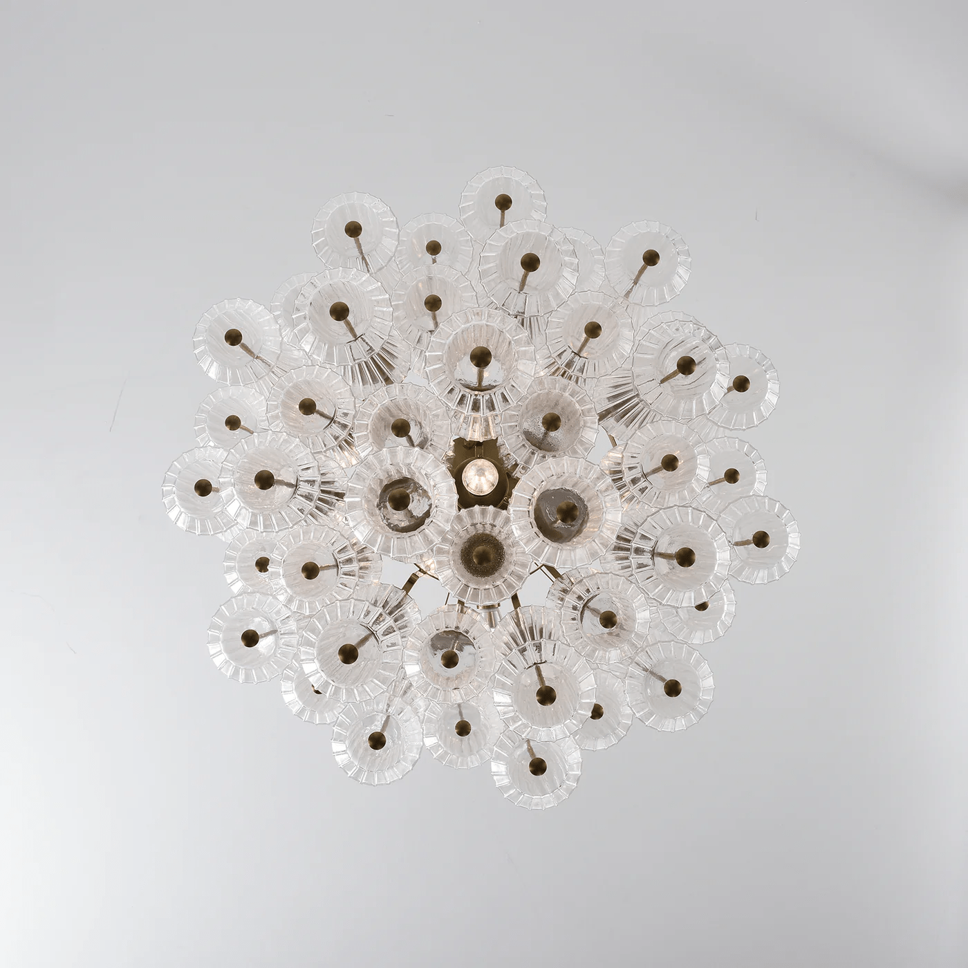 Aurora Chandelier Murano Glass Floral Cascade - Neutralighting