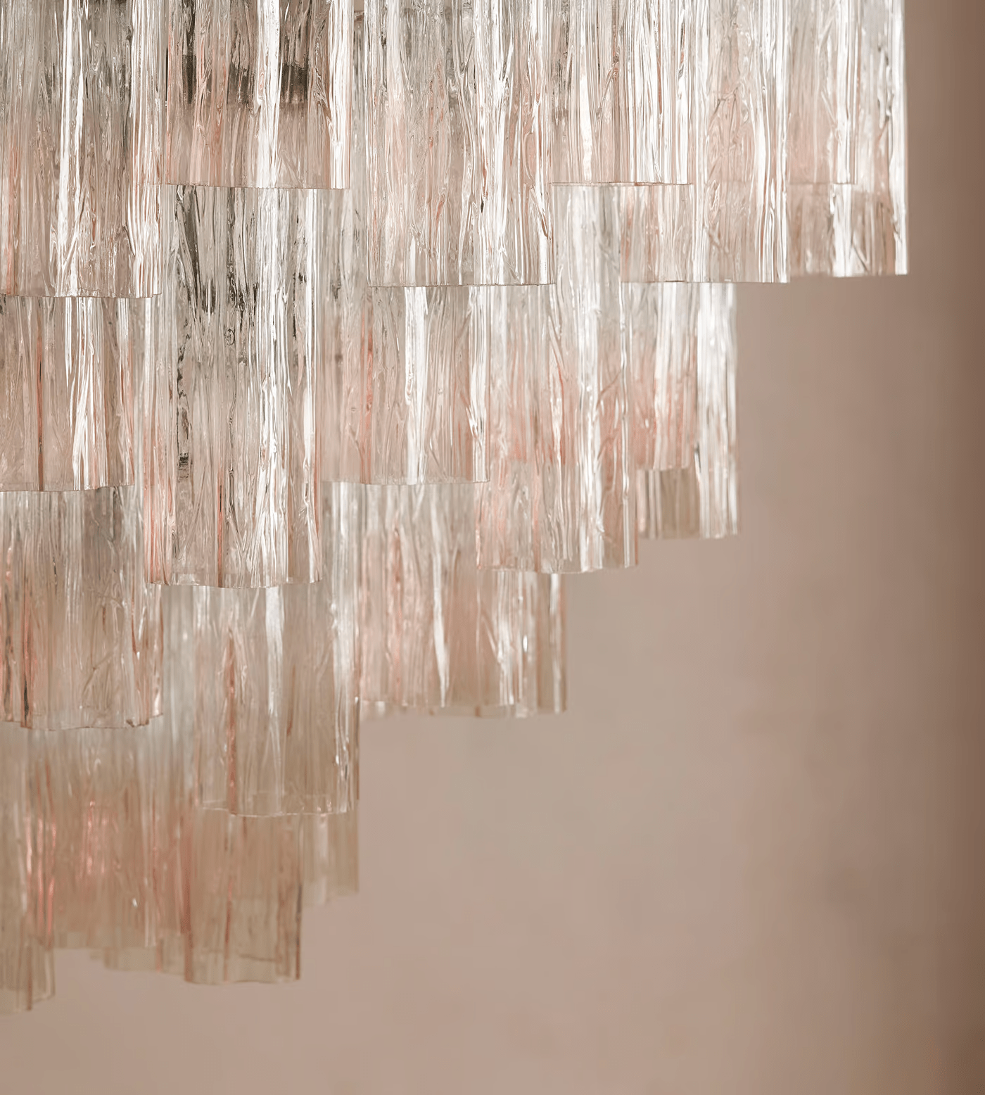 Aurora Chandelier Murano Glass Tiered Green - Neutralighting
