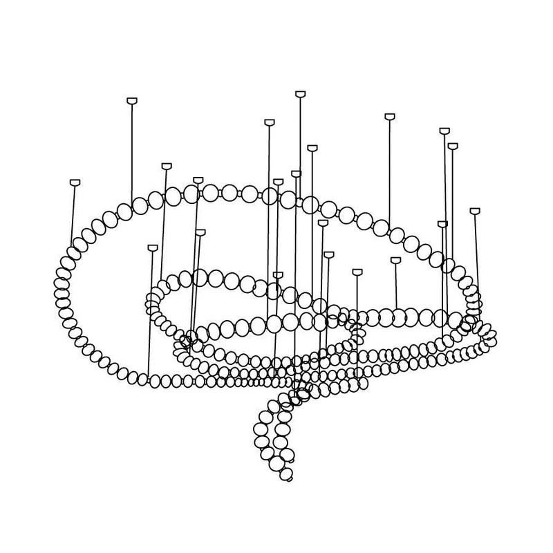 Zalvarin Brass Sputnik Chandelier - Blowlighting