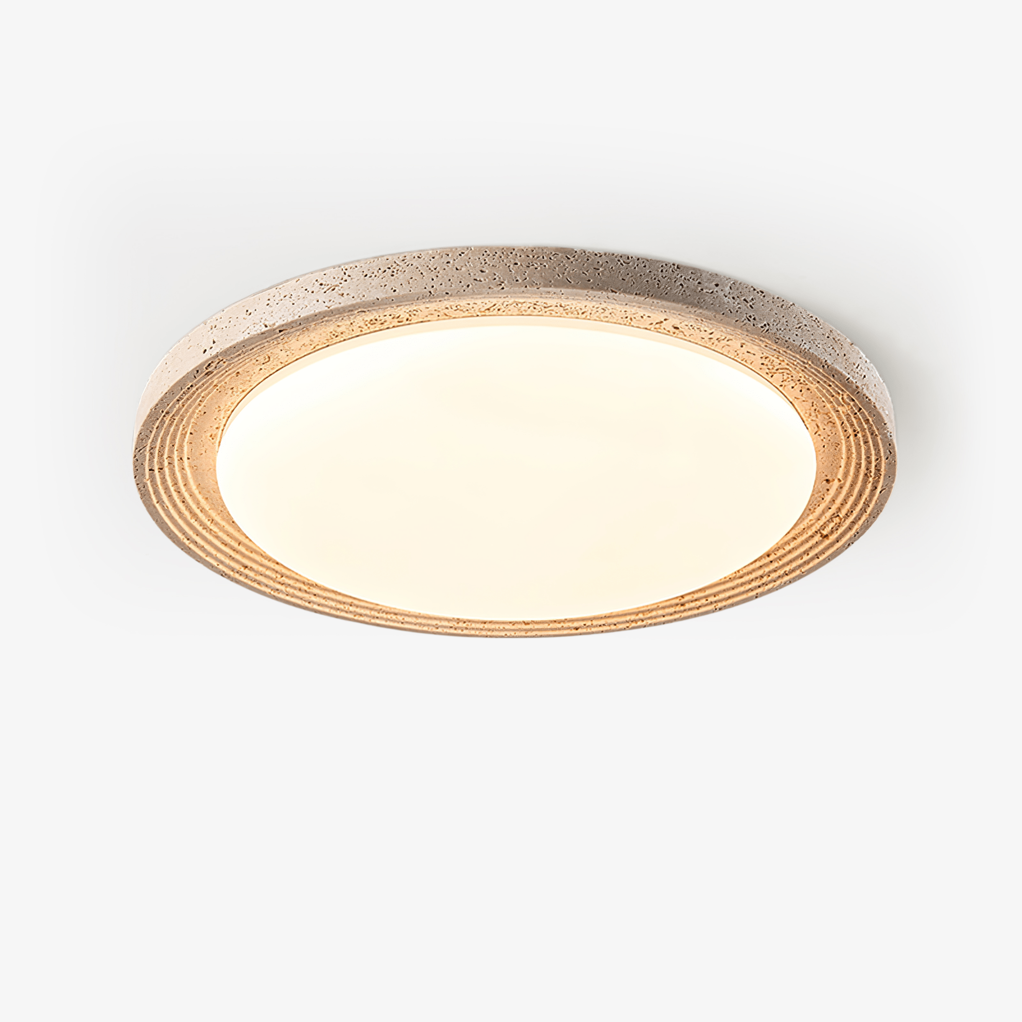 Orinir Minimalist Travertine Ceiling Light - Neutralighting