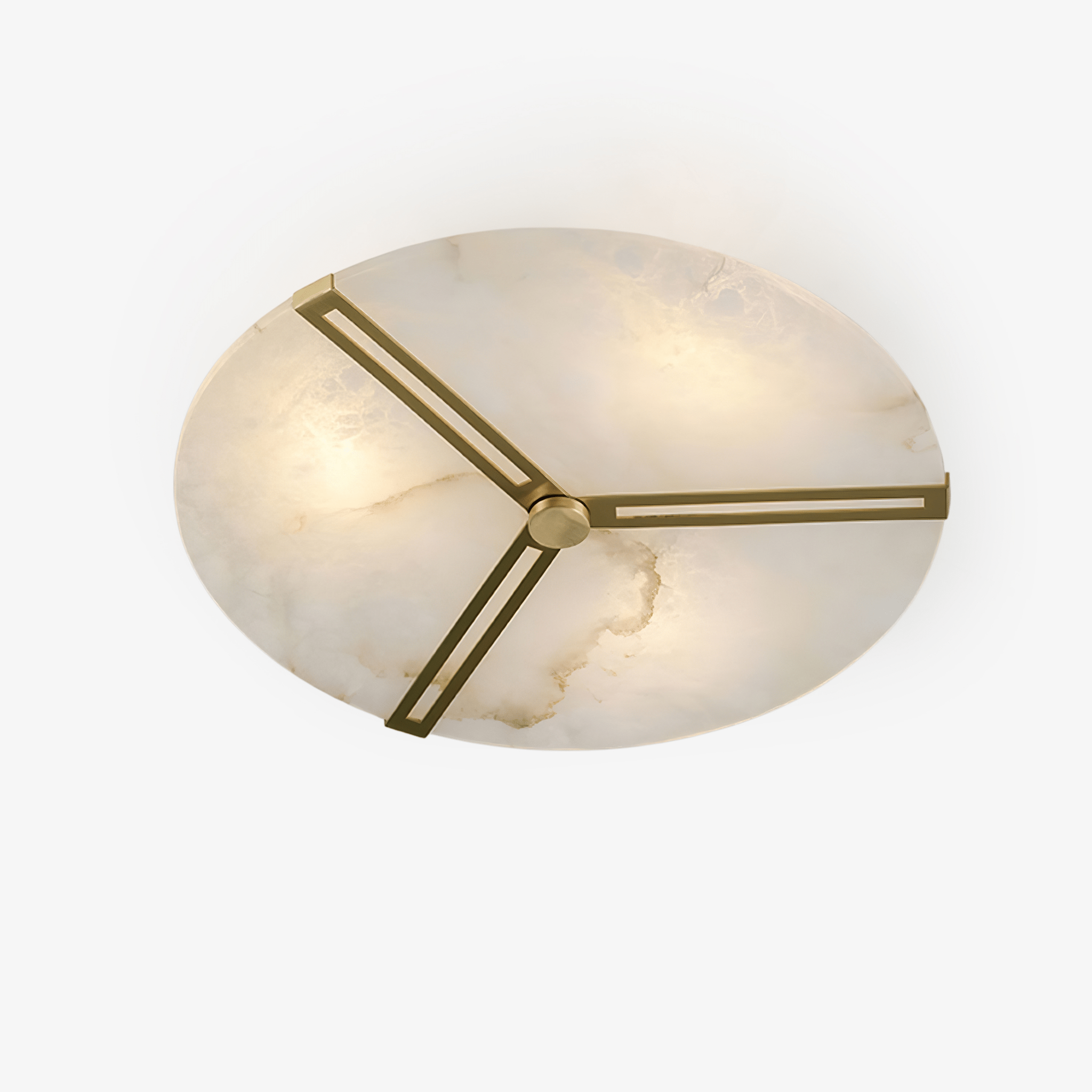 Aveline Alabaster Flush Mount Ceiling Light - Neutralighting